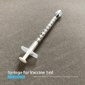 Disposable Syringes For Vaccines 1ml